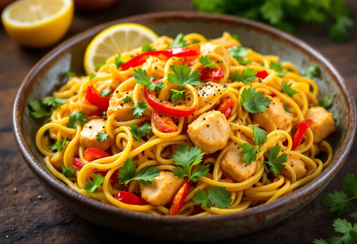 Safflon Noodle Fusion recipe image