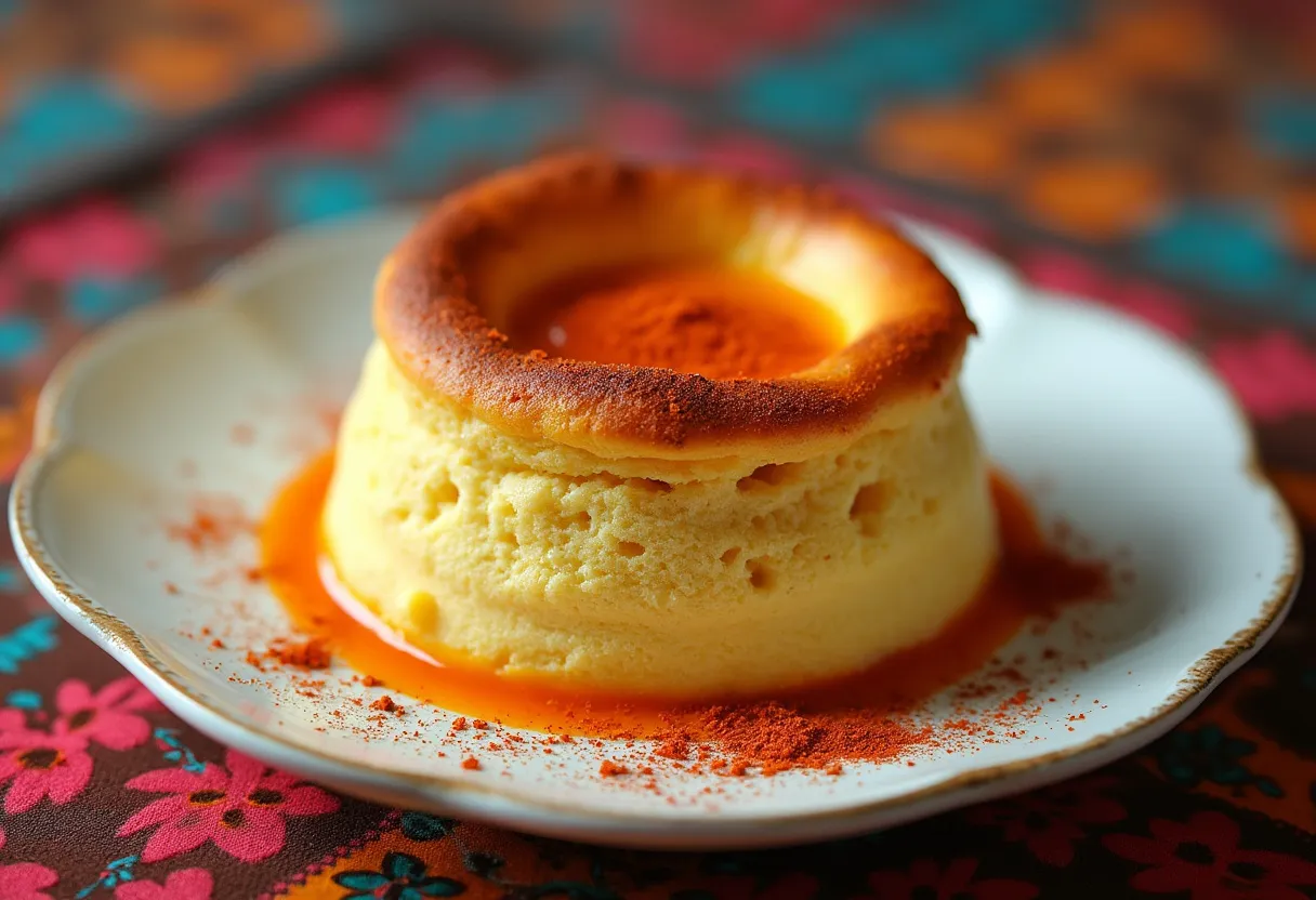 Sahara Sunset Soufflé