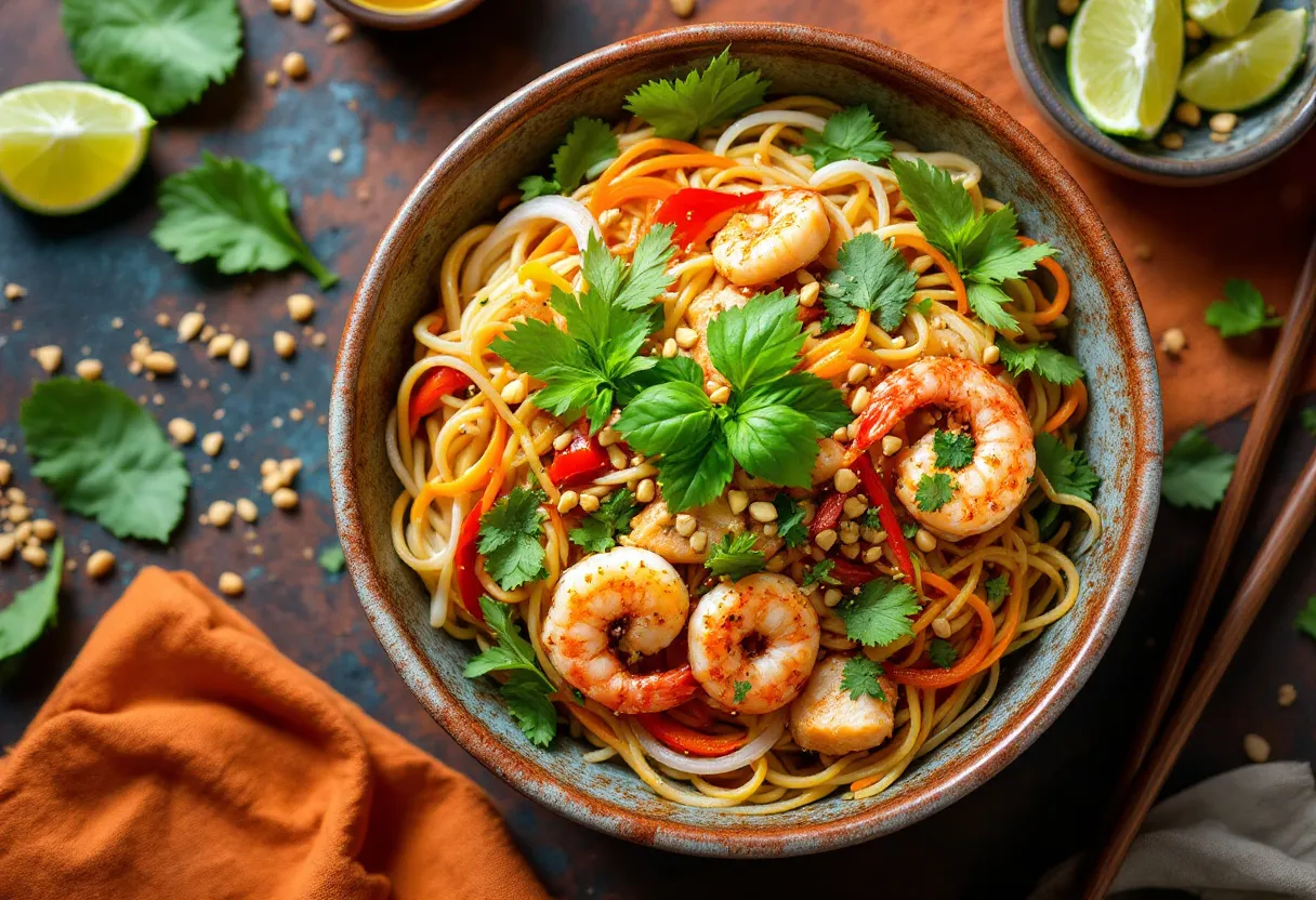Saigon Spice Noodles recipe image