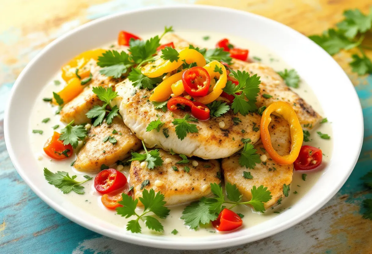 Saint Lucian Parsley Fish recipe image