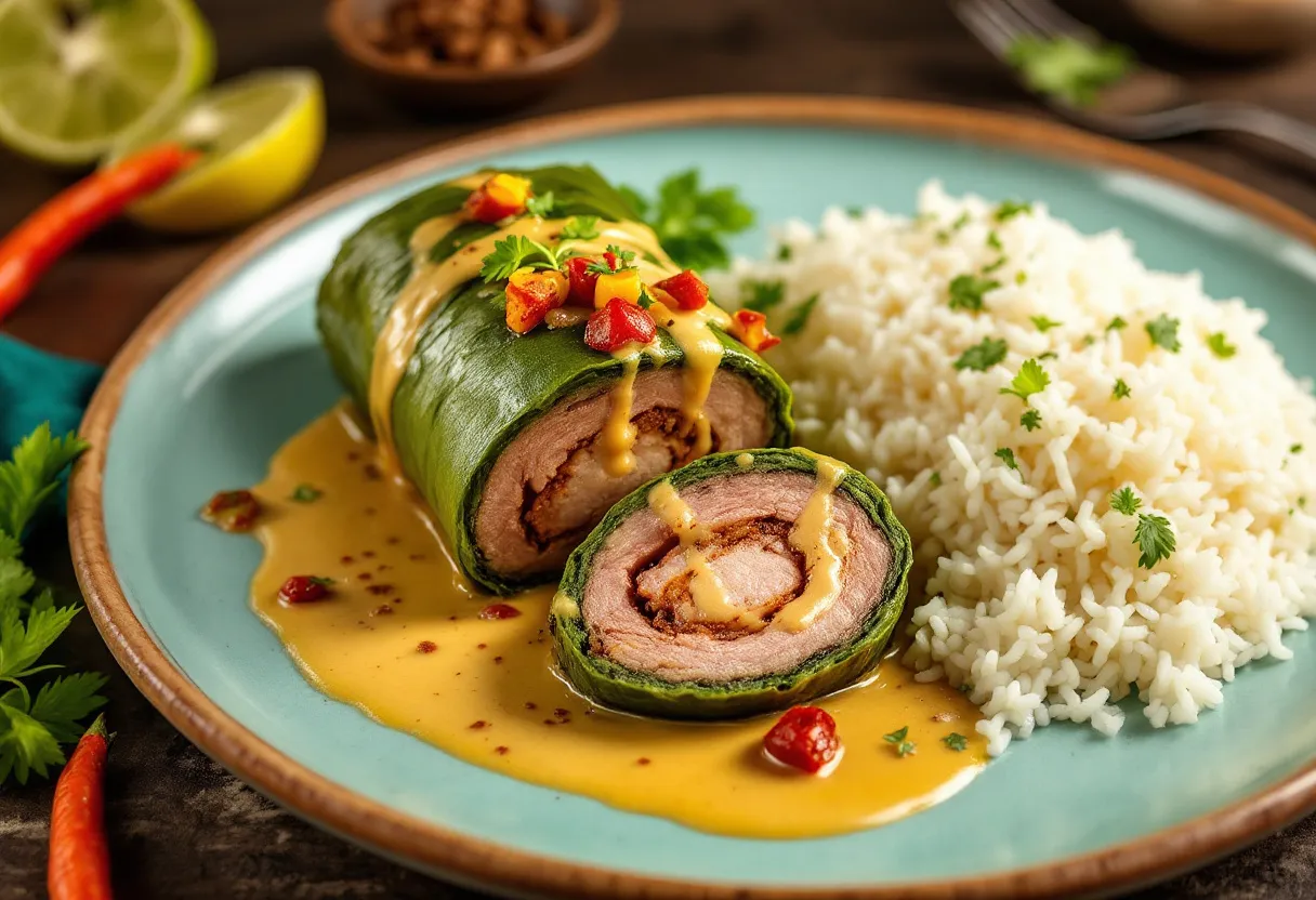 Sakay-Curried Ravitoto Roulade