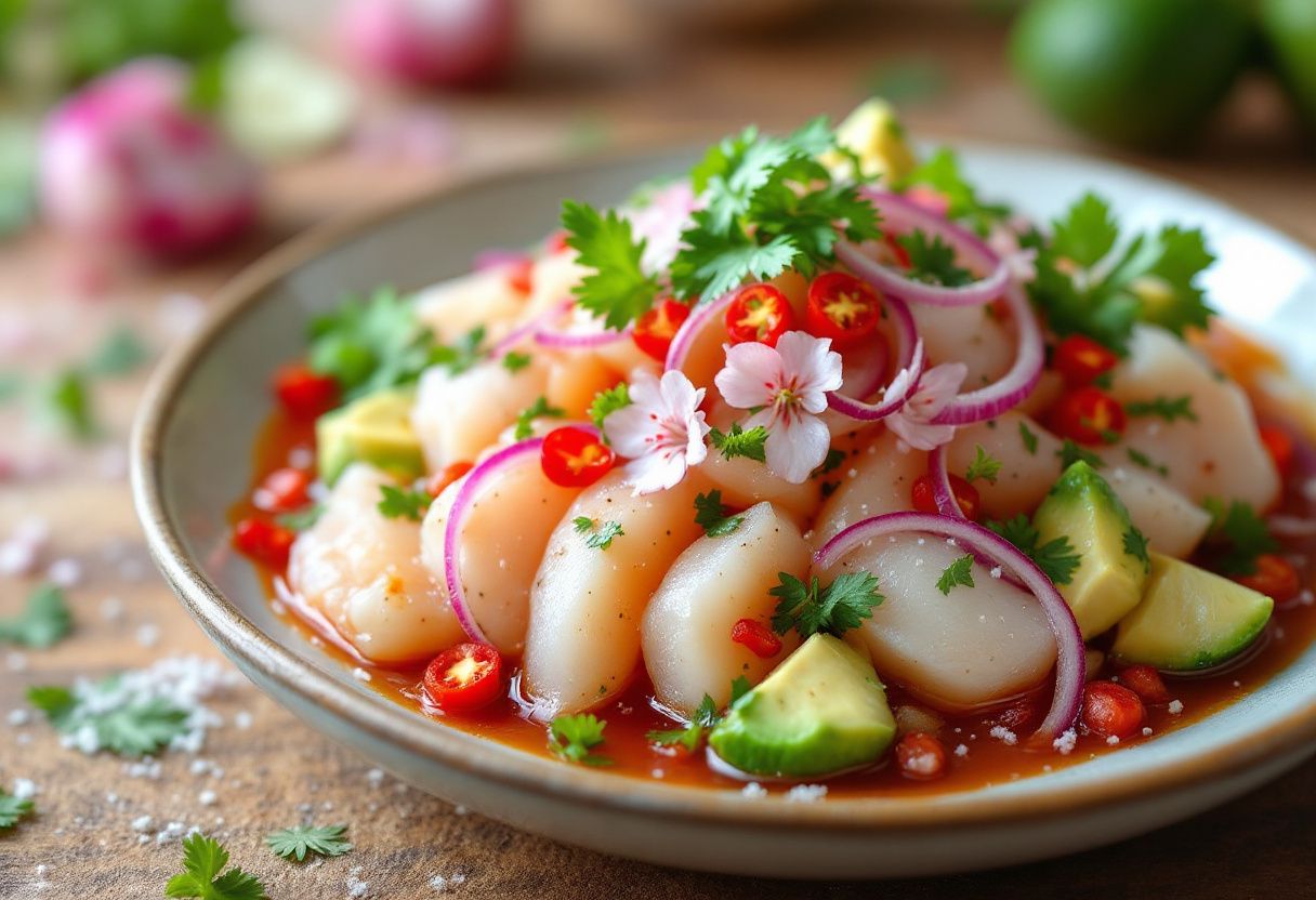 Sakura Ceviche recipe image