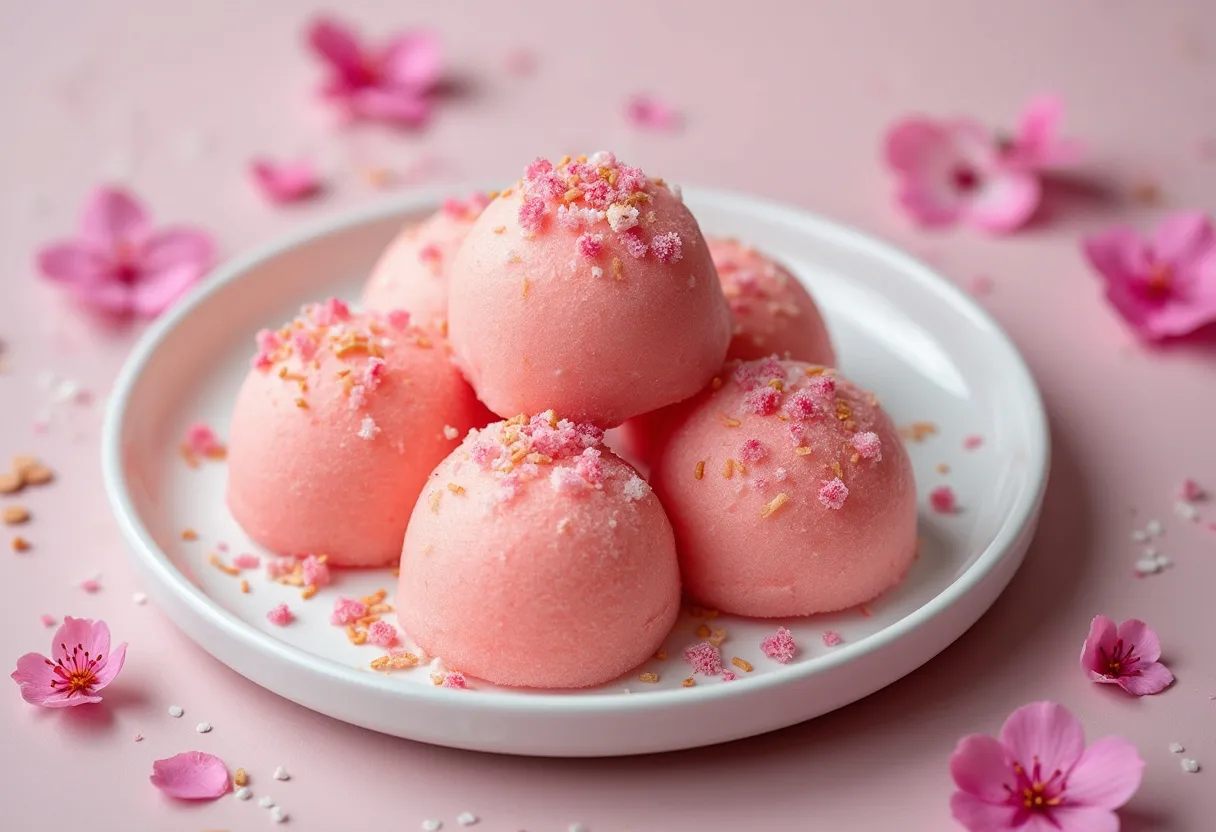 Sakura Sprinkle Mochi