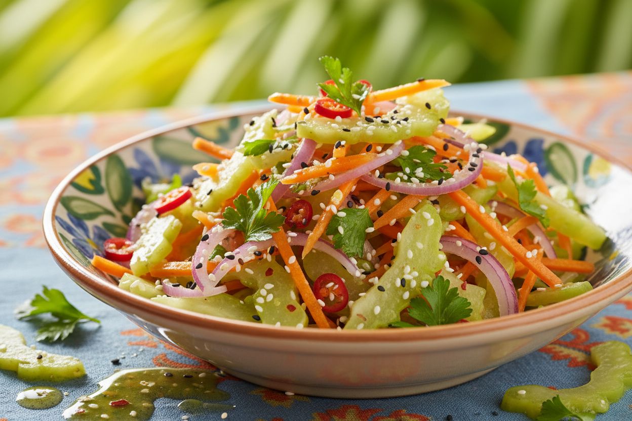 Salade de chouchoute recipe image