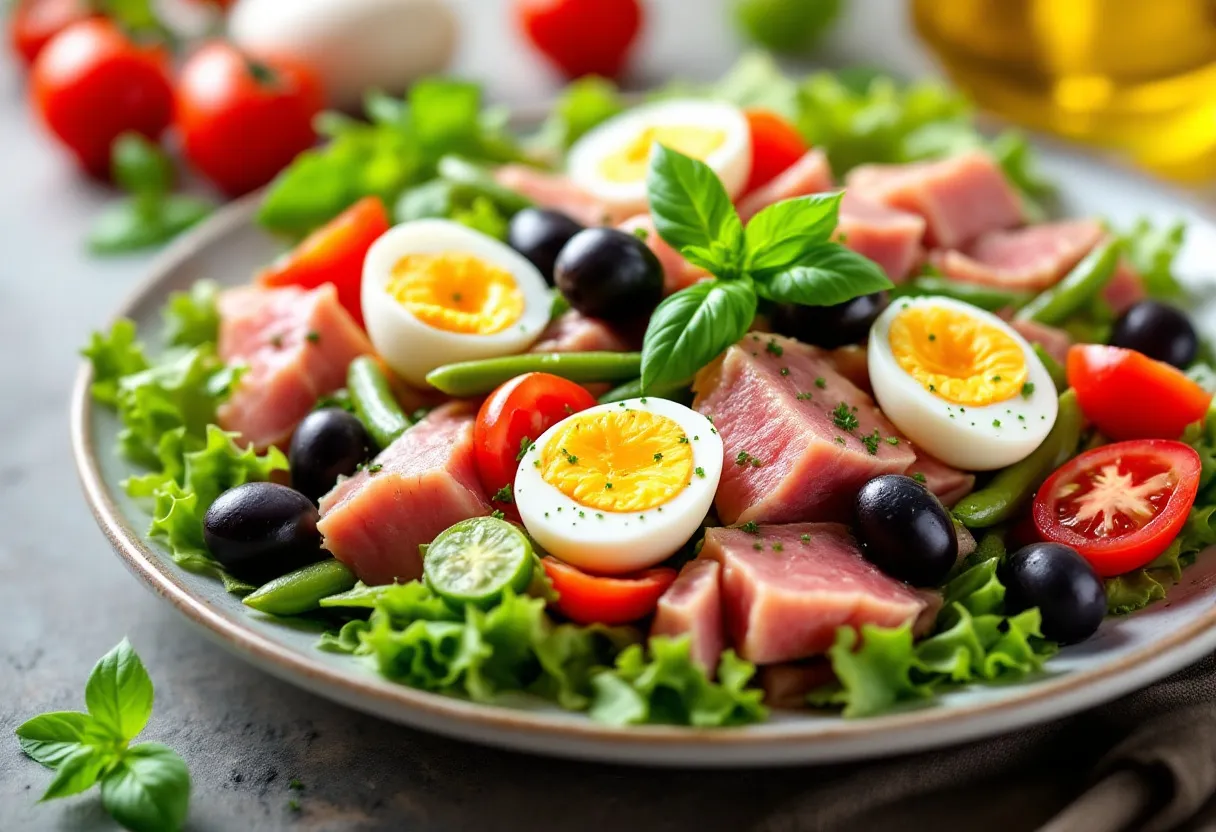 Salade Niçoise recipe image
