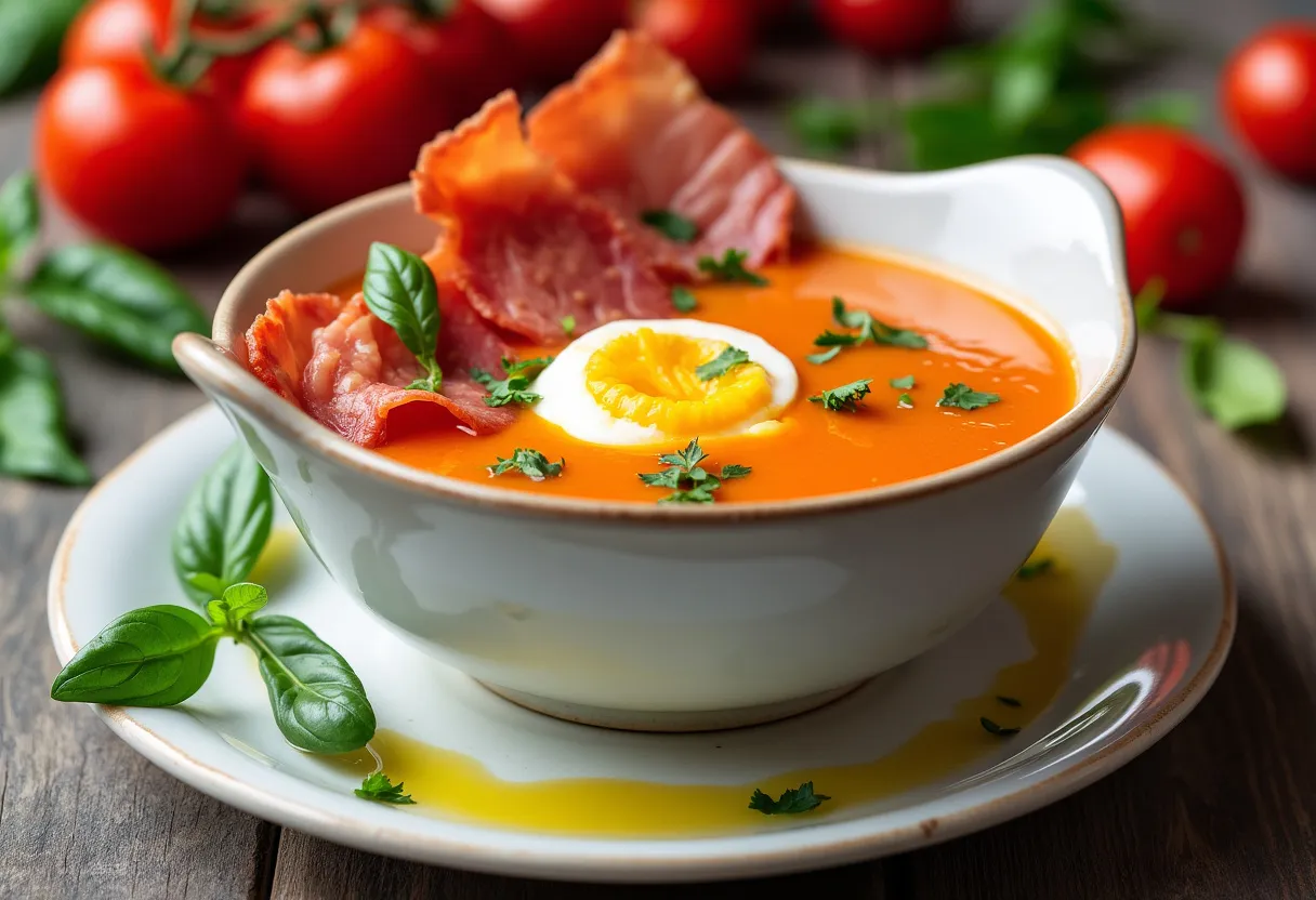 Salmorejo Cordobés recipe image