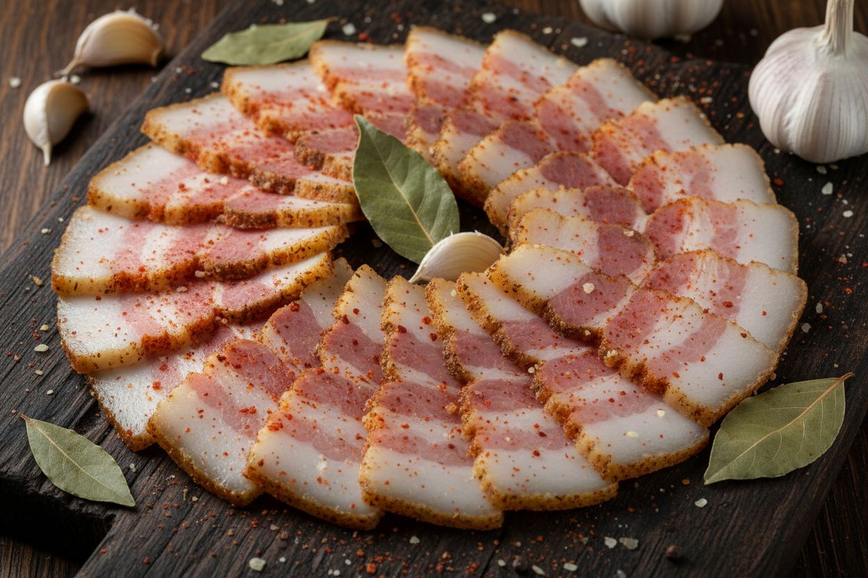 Salo z Chasnakom recipe image