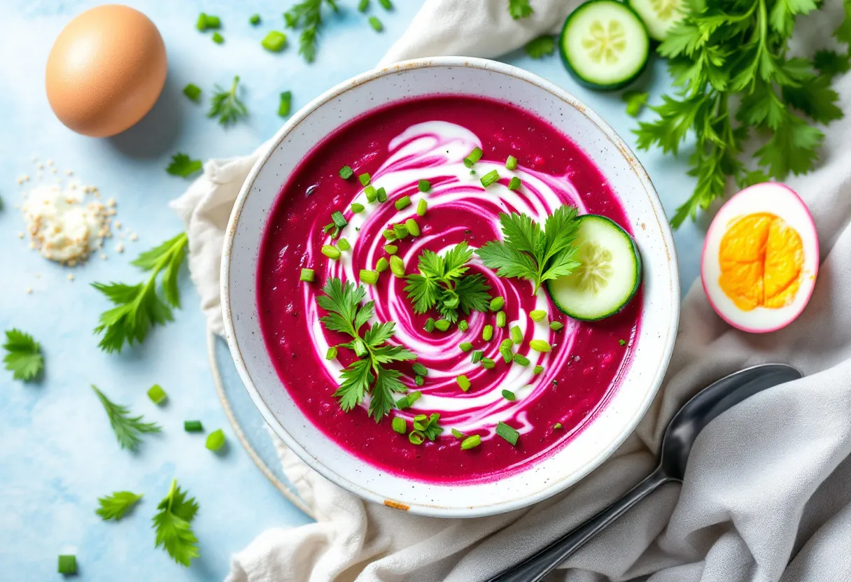 Šaltibarščiai recipe image