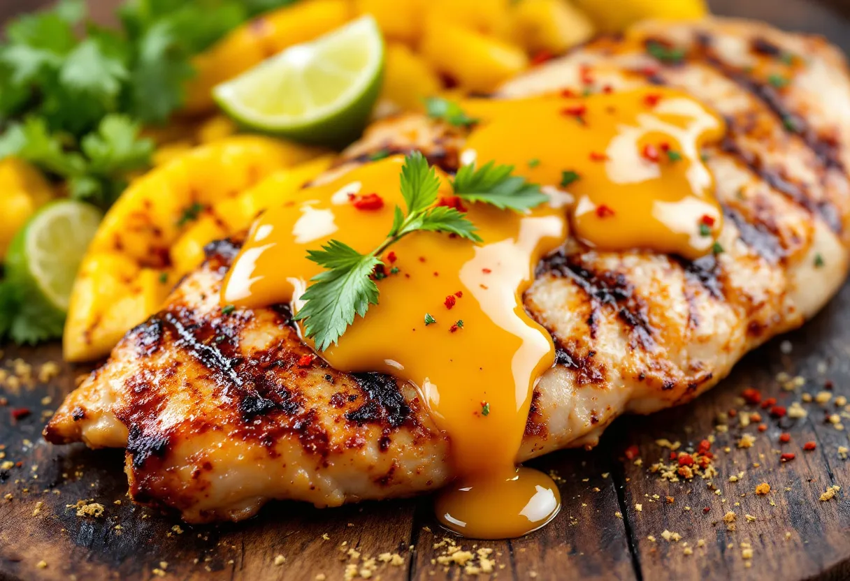 Salvadoran Mango Glaze recipe image