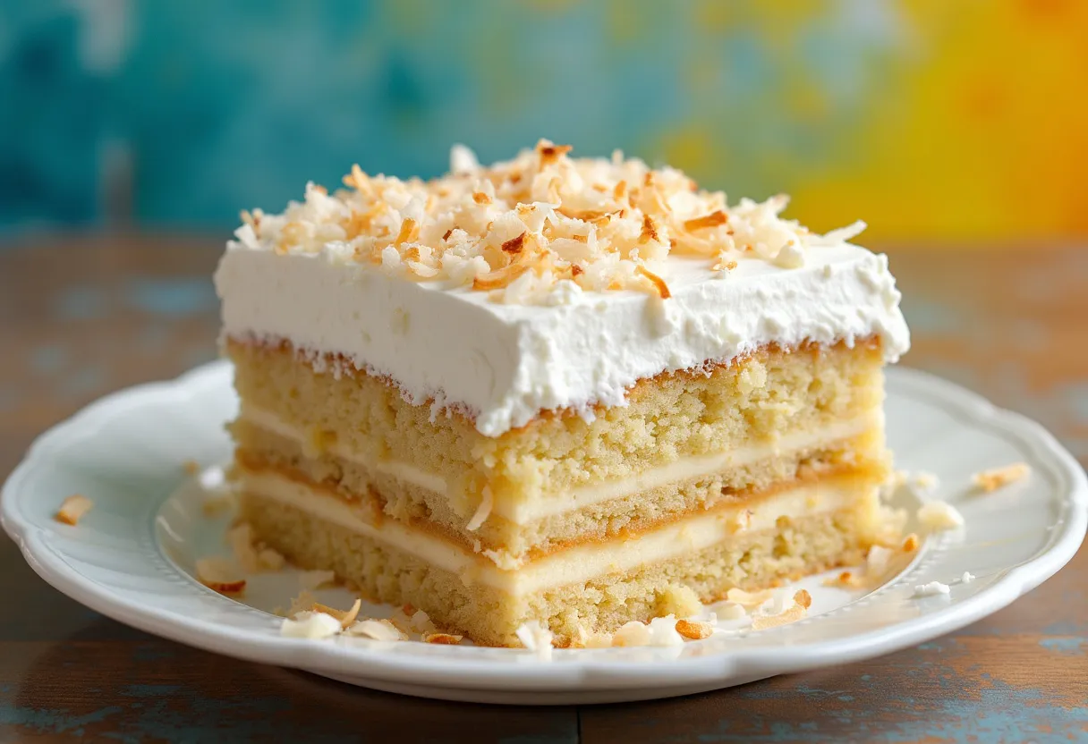 Samoan Cloud Cake recipe image