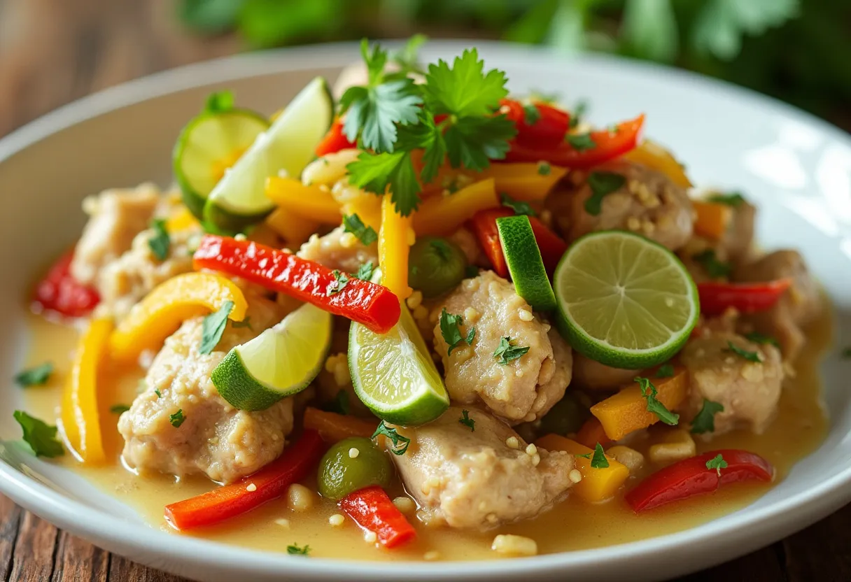 Samoan Lime Casserole recipe image