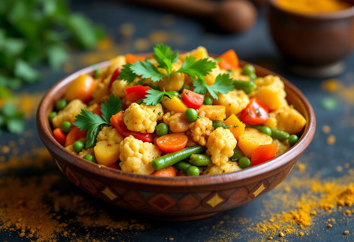 Satrangi Chi Bhaji recipe image