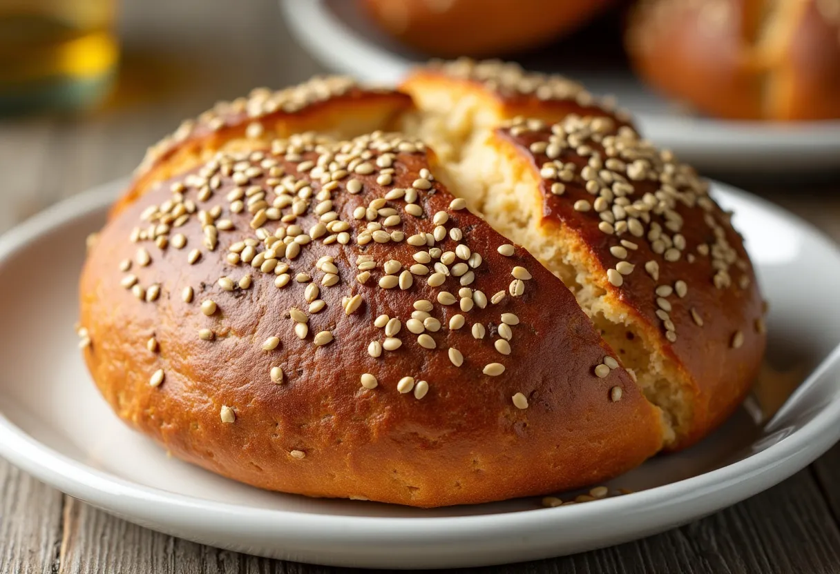 Saxony Sunflower Brotchen