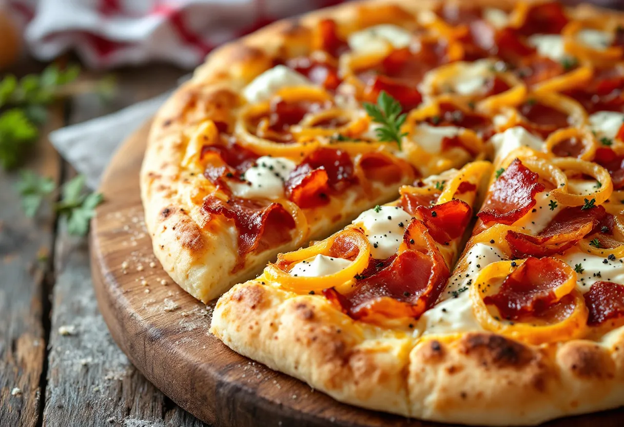 Schwäbischer Flammkuchen recipe image