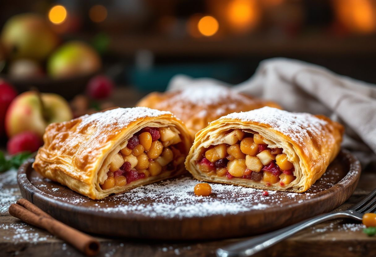 Schwäbischer Tamarindenstrudel recipe image