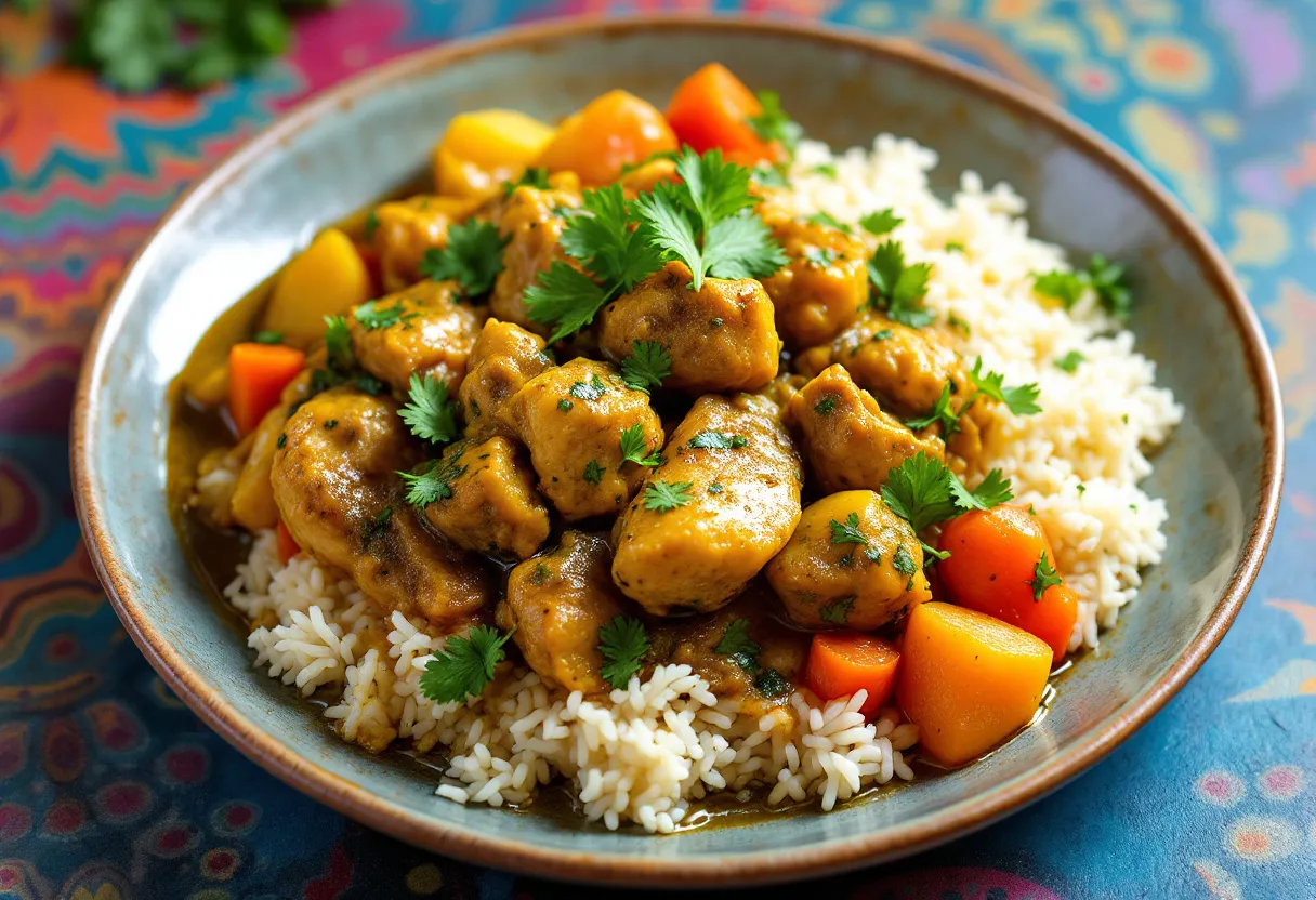 Seco Pollo con Arroz recipe image