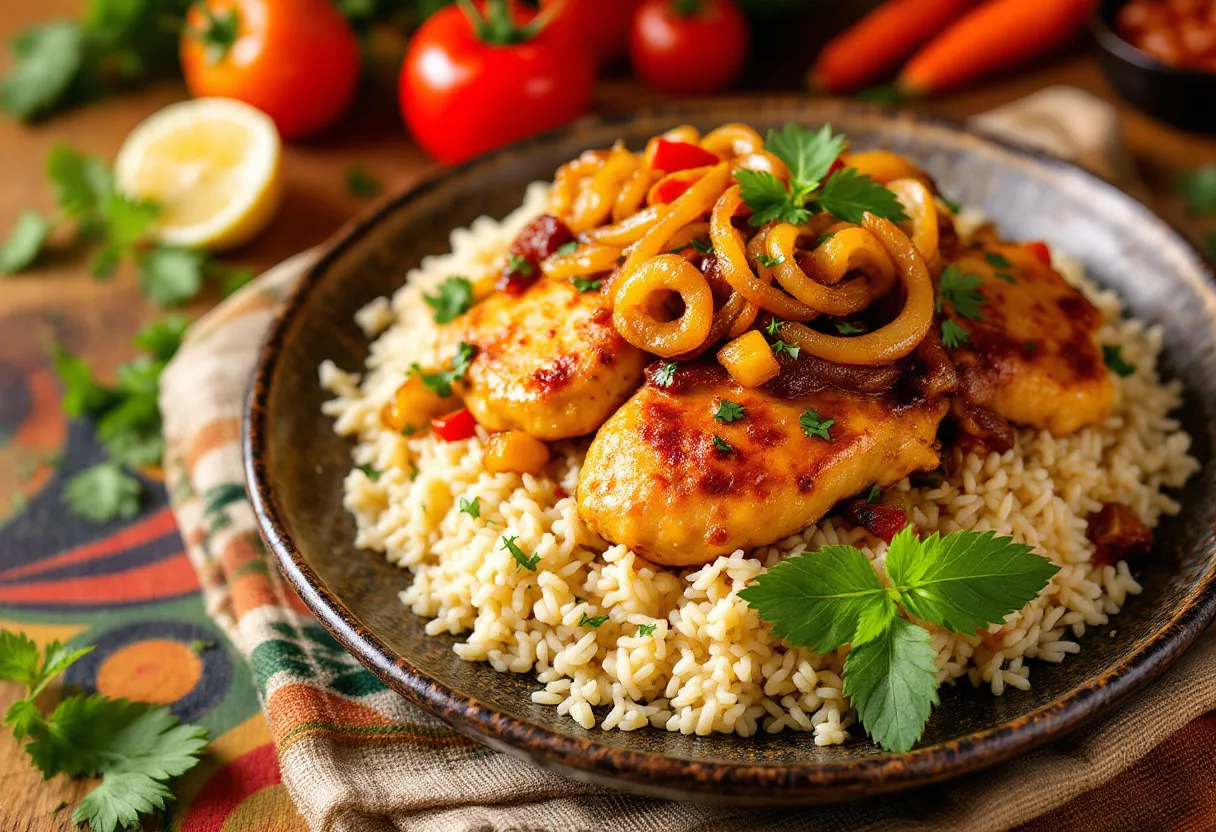 Senegalese Yassa recipe image