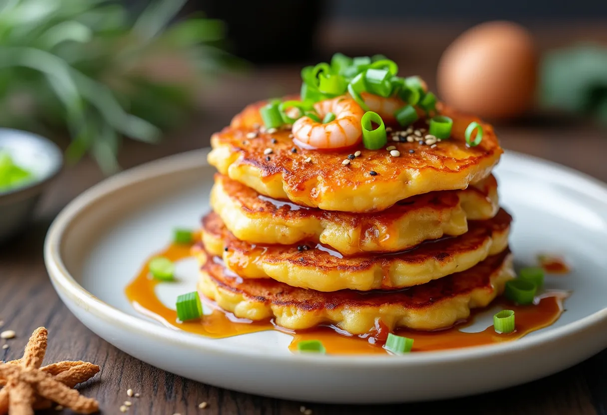 Seoul Silk Pancakes recipe image