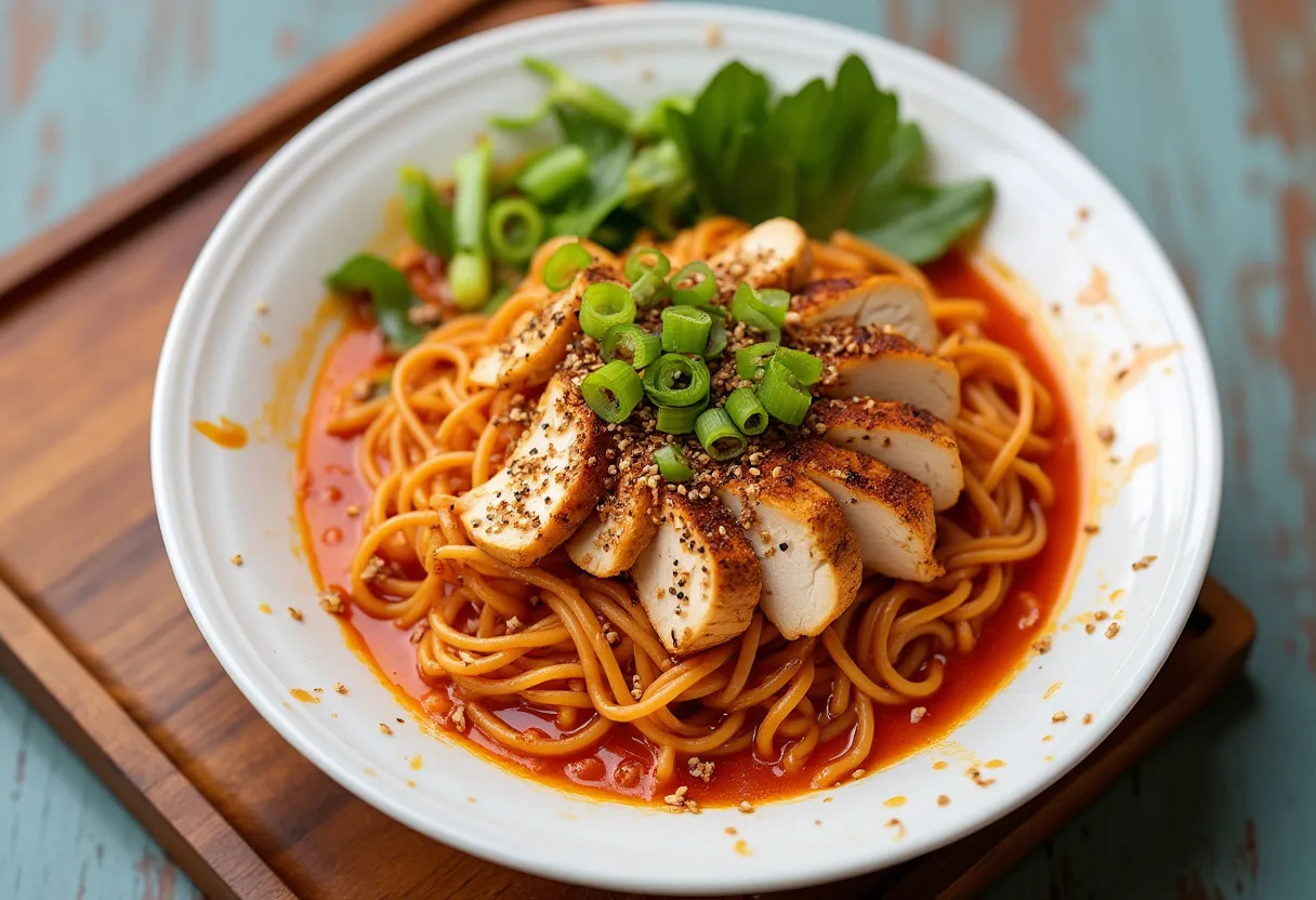 Seoul Spicy Noodles recipe image