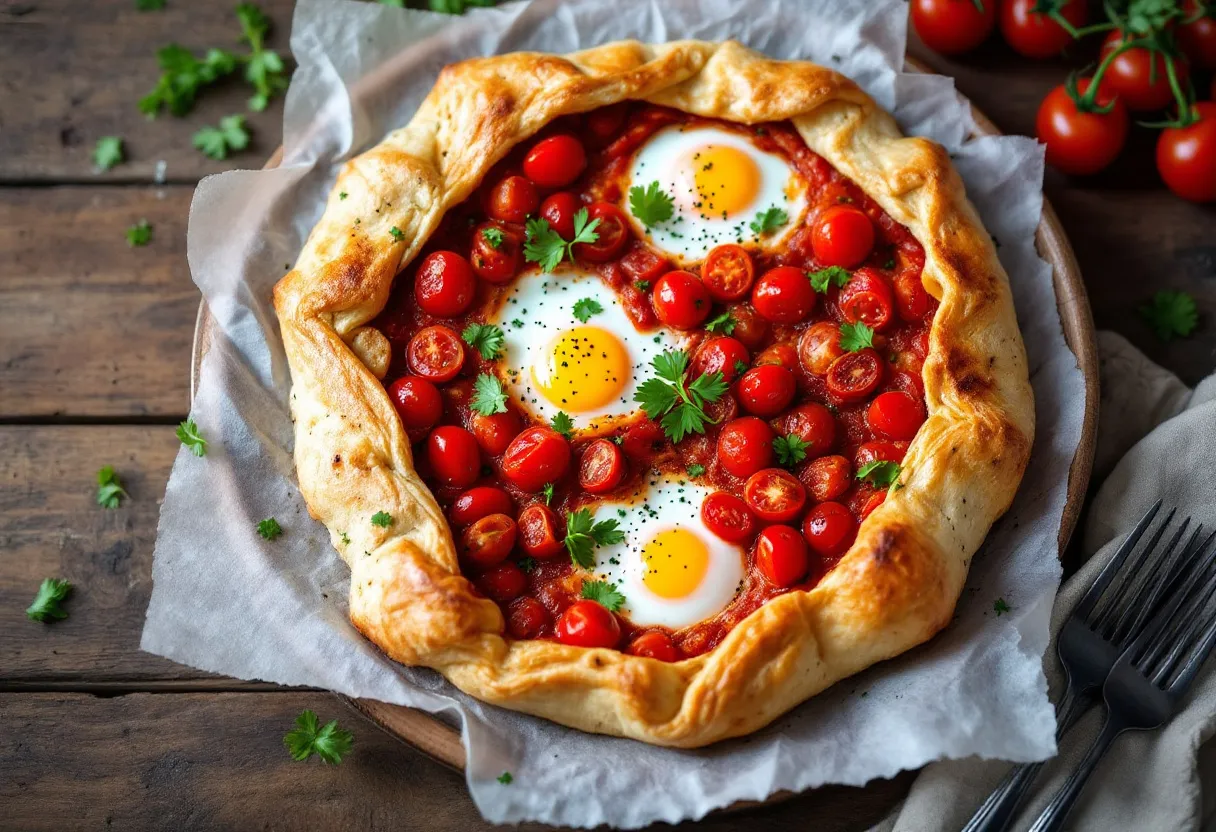 Shakshuka Pie recipe image