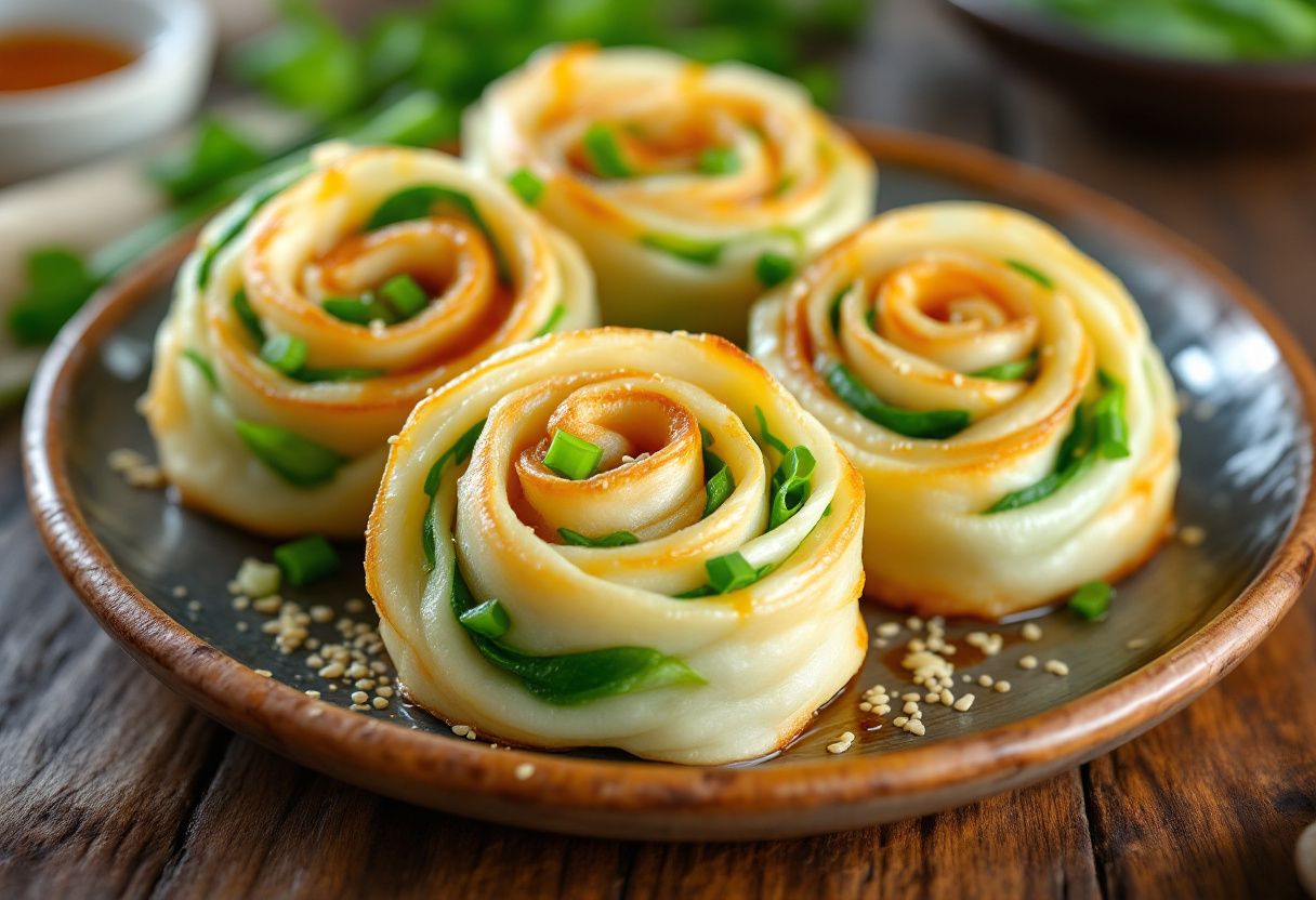 Shandong Scallion Rolls recipe image