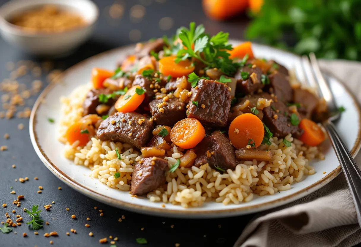 Siberian Pilaf recipe image