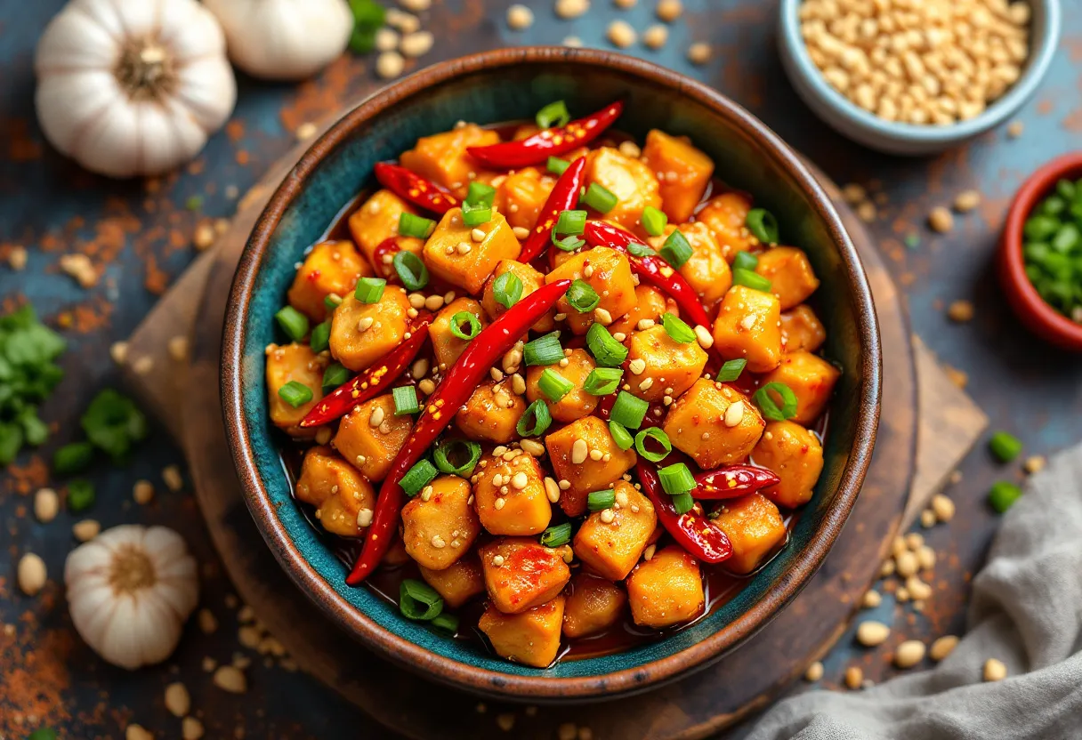 Sichuan Fire Crunch recipe image