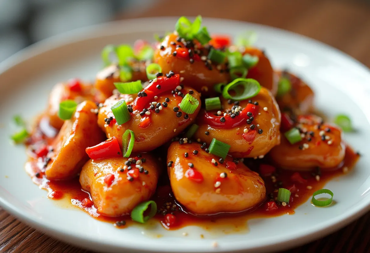 Sichuan Sweet Heat Blossom recipe image