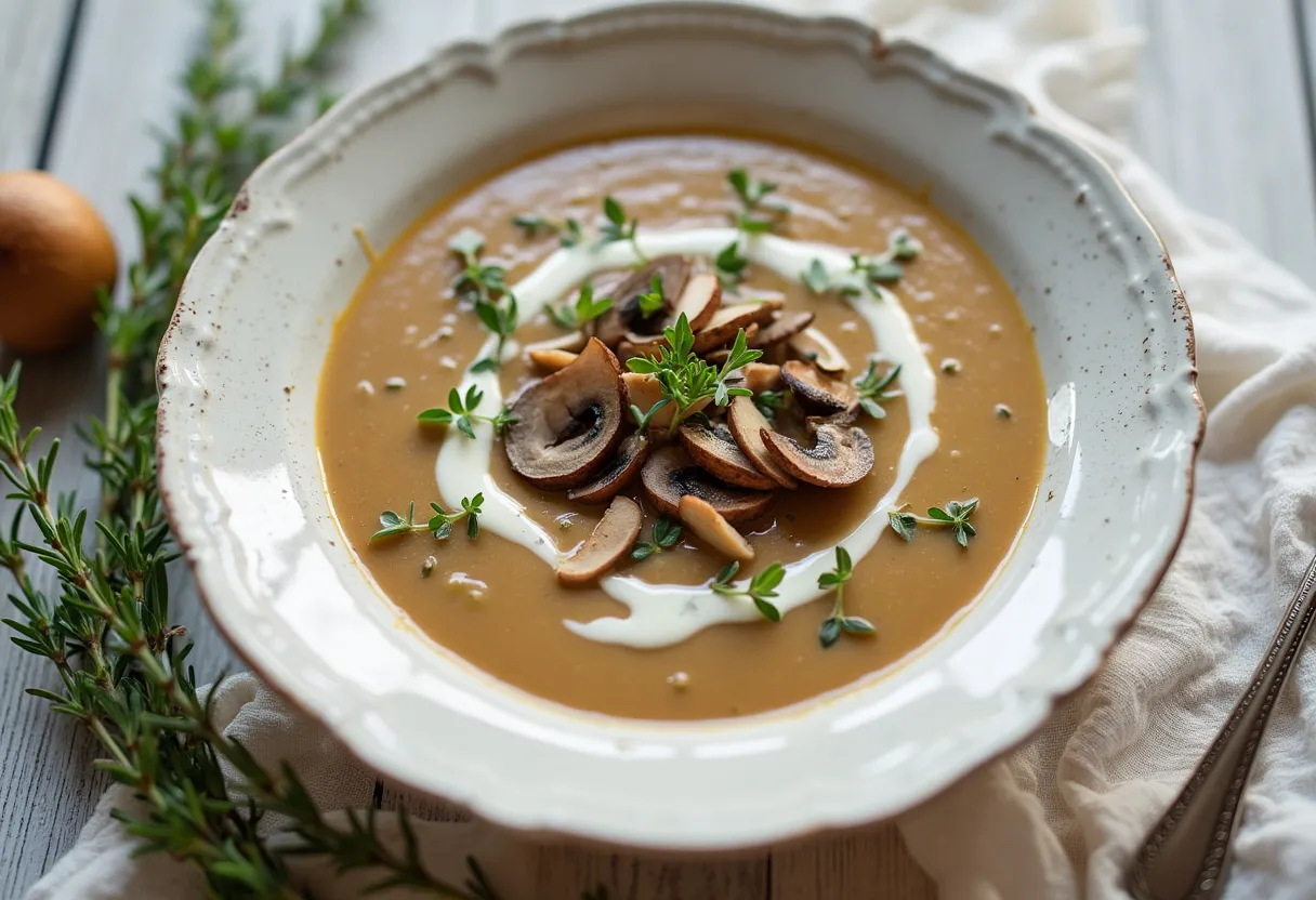 Sienikeitto recipe image