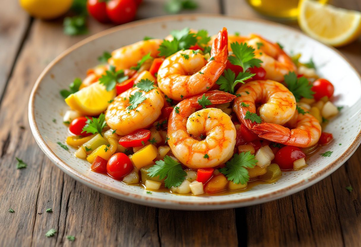 Sierra Leonean Pepper Shrimp