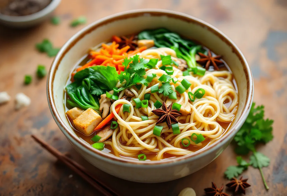 Silk Broth Noodles