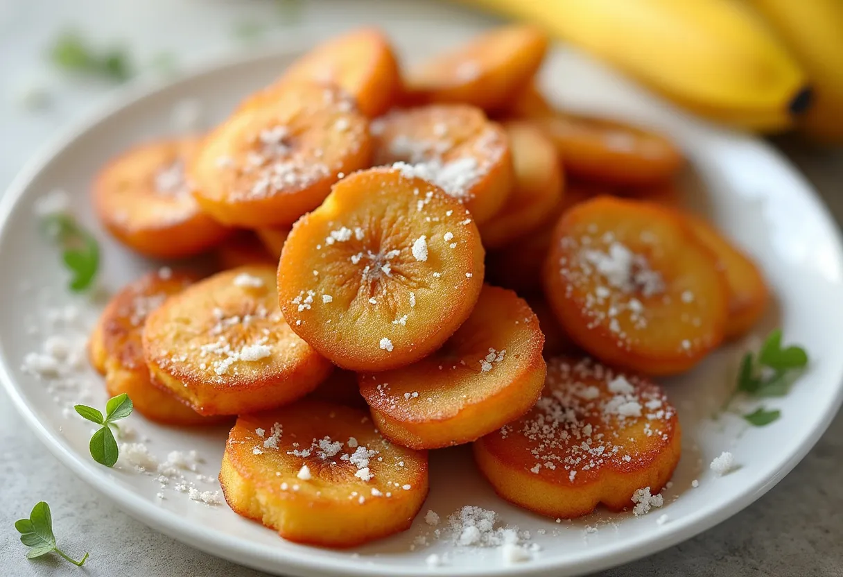 Slightly Salted Banana Fritters