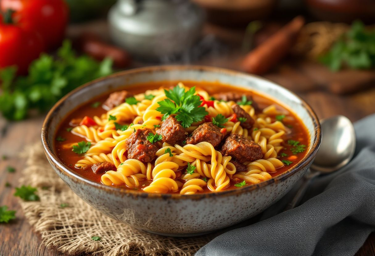 Sopa Criolla Pasta