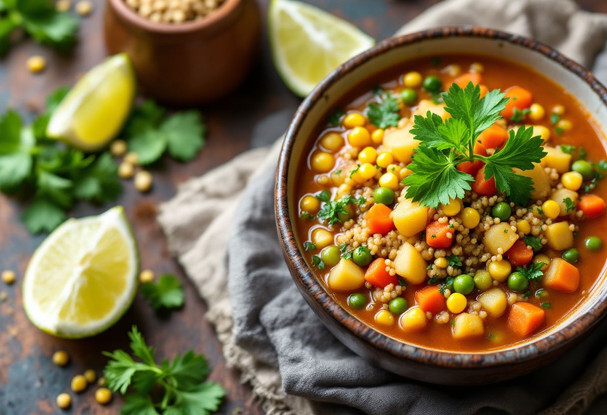 Sopa de Quinua Imperial