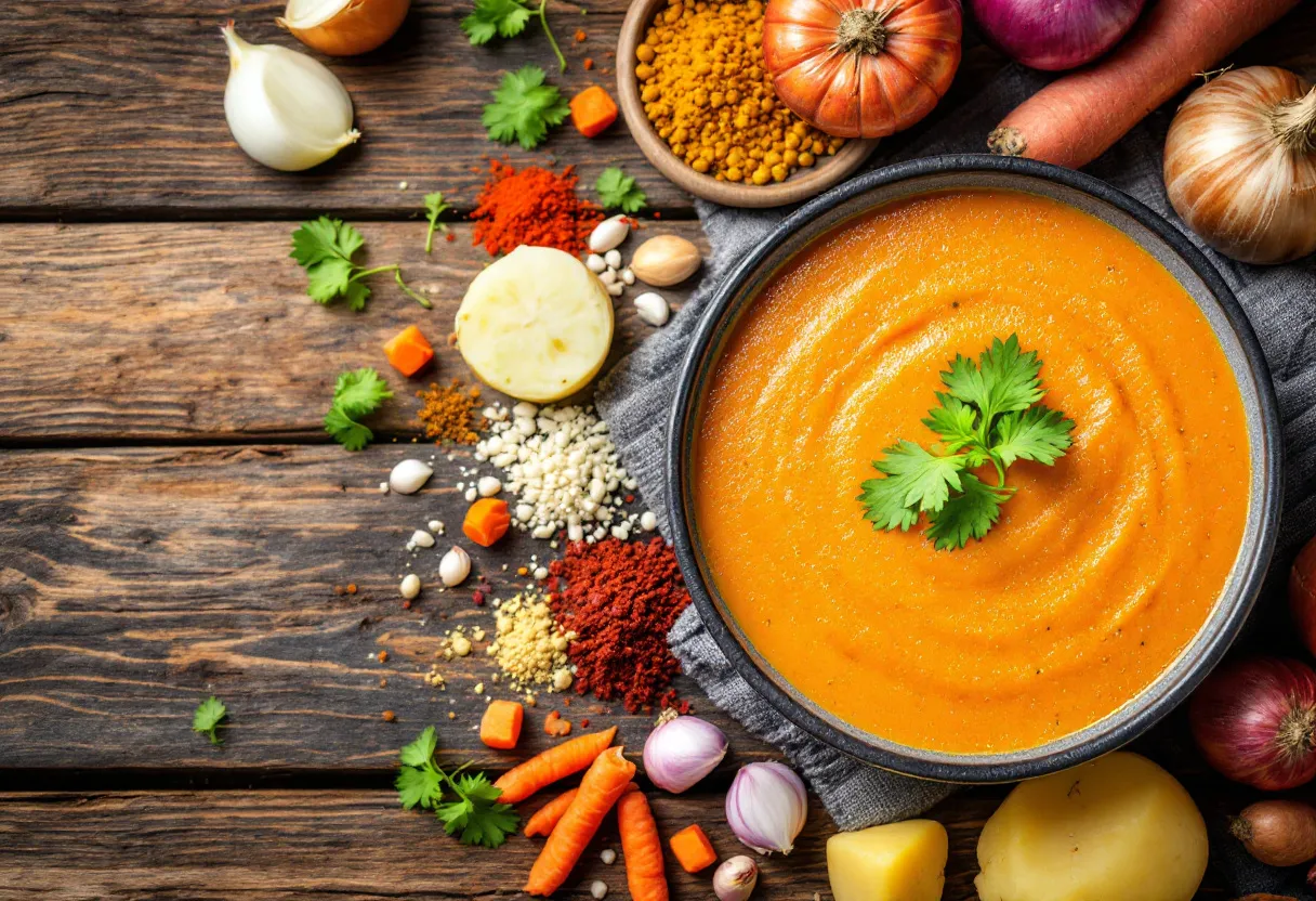 Sopa de Zapallo recipe image