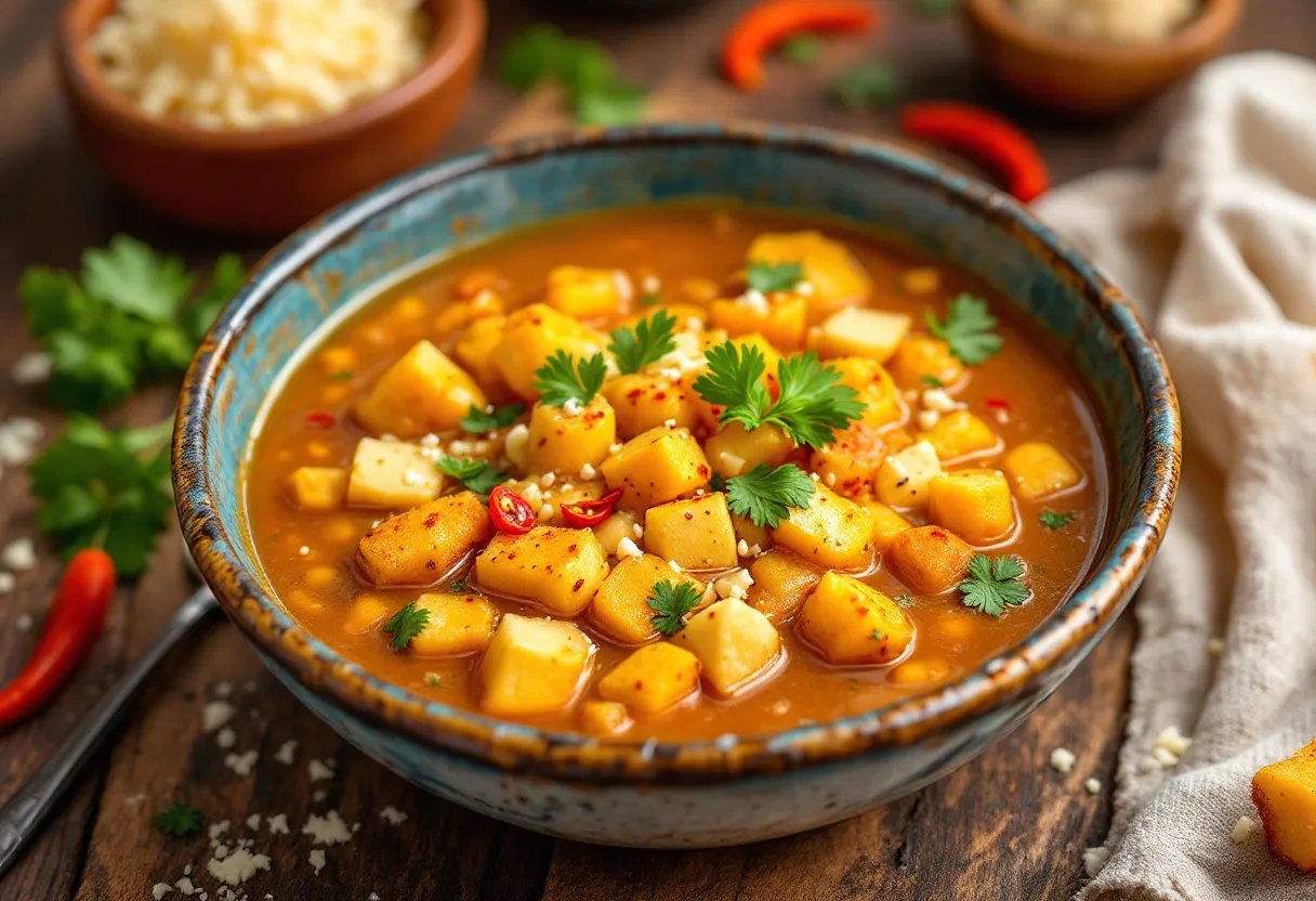 Sopa Paraguaya Caliente recipe image