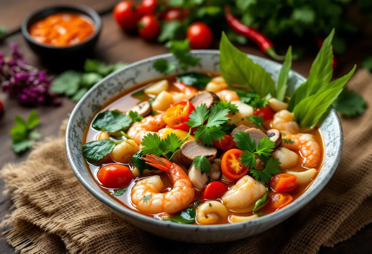 Sour Soup Sampler recipe image