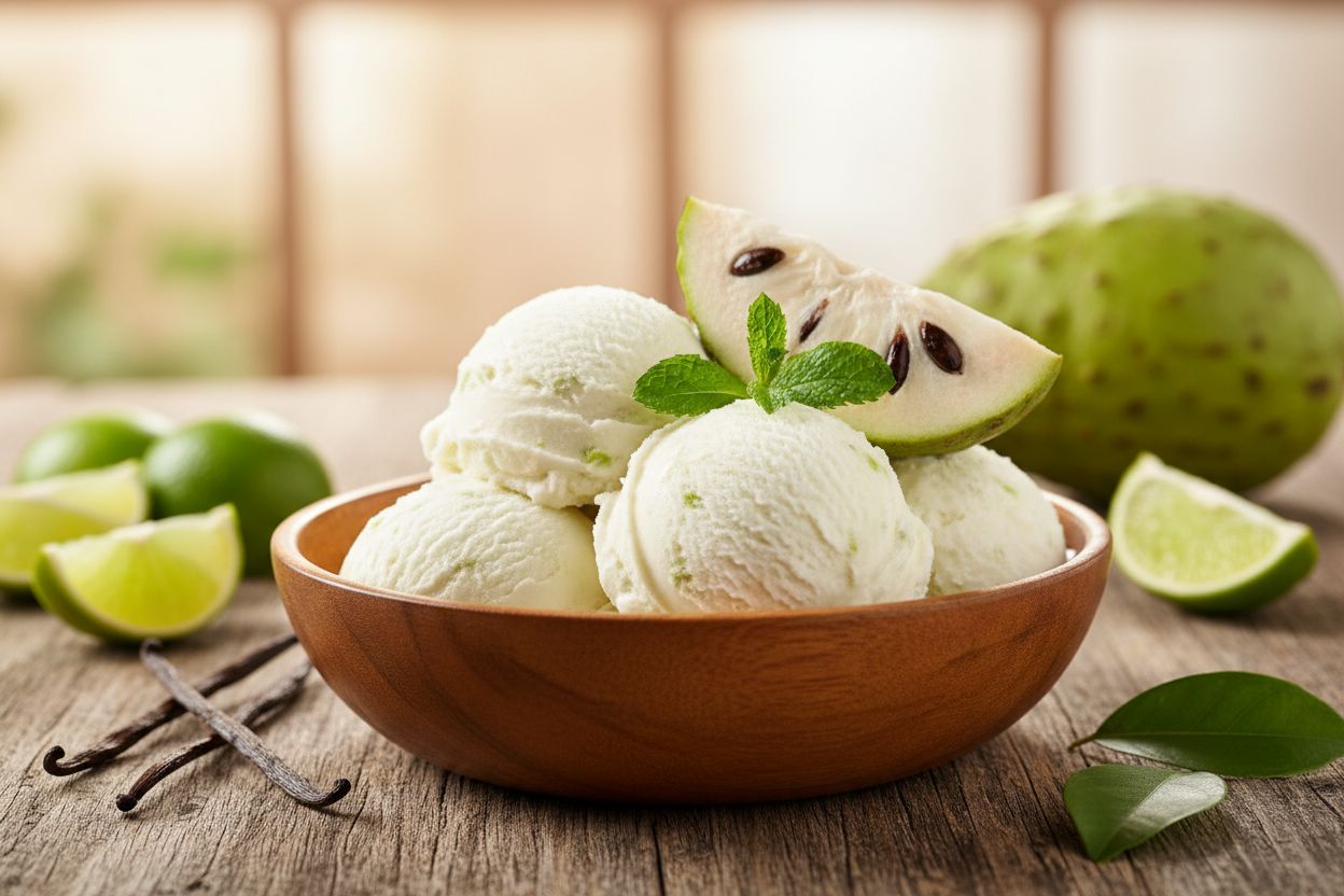 Soursop Ice Cream