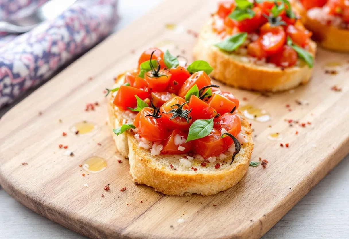 Southern Clove Craze Bruschetta