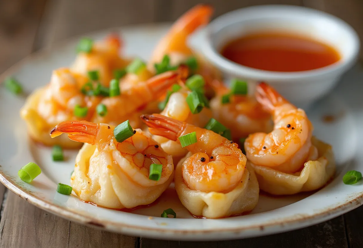 Southern Shrimp Dumplings