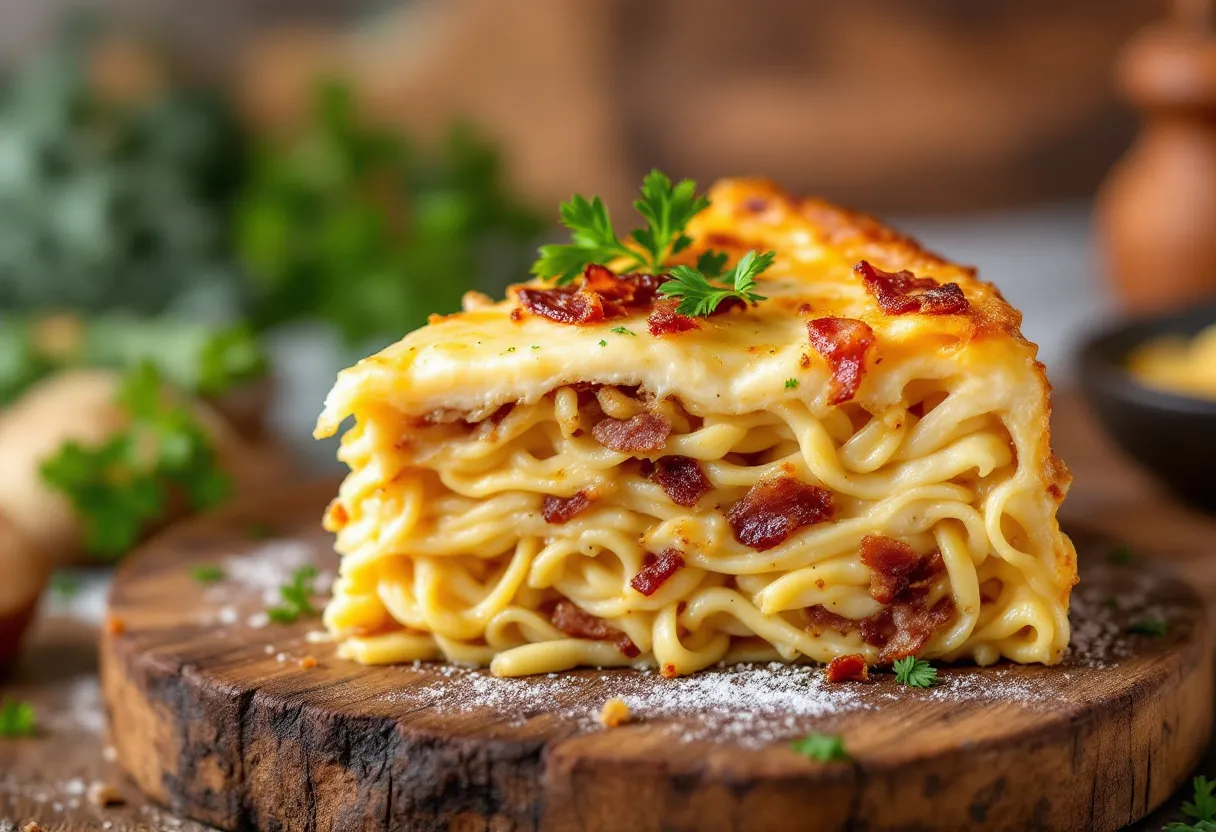 Spätzle Kuchen recipe image