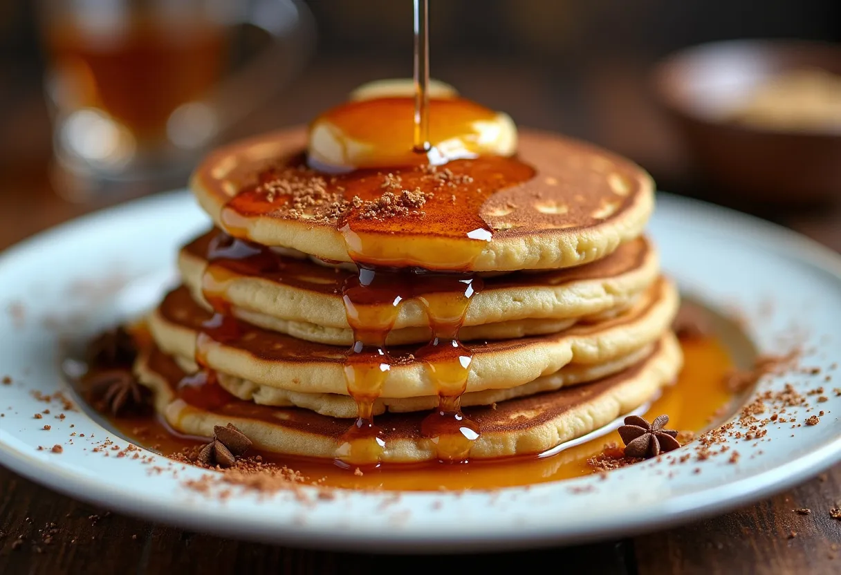 Spiced Rum Pancakes