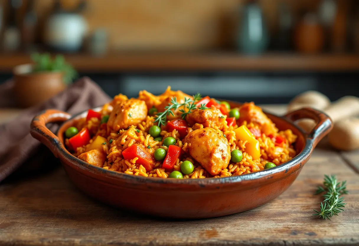 Spicy Jollof Casserole recipe image