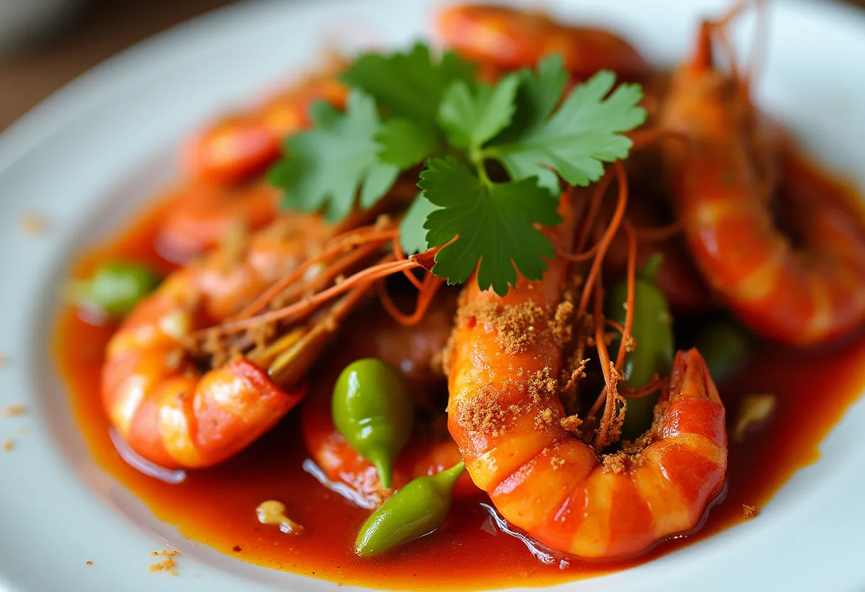 Sri Lankan Spicy Prawns