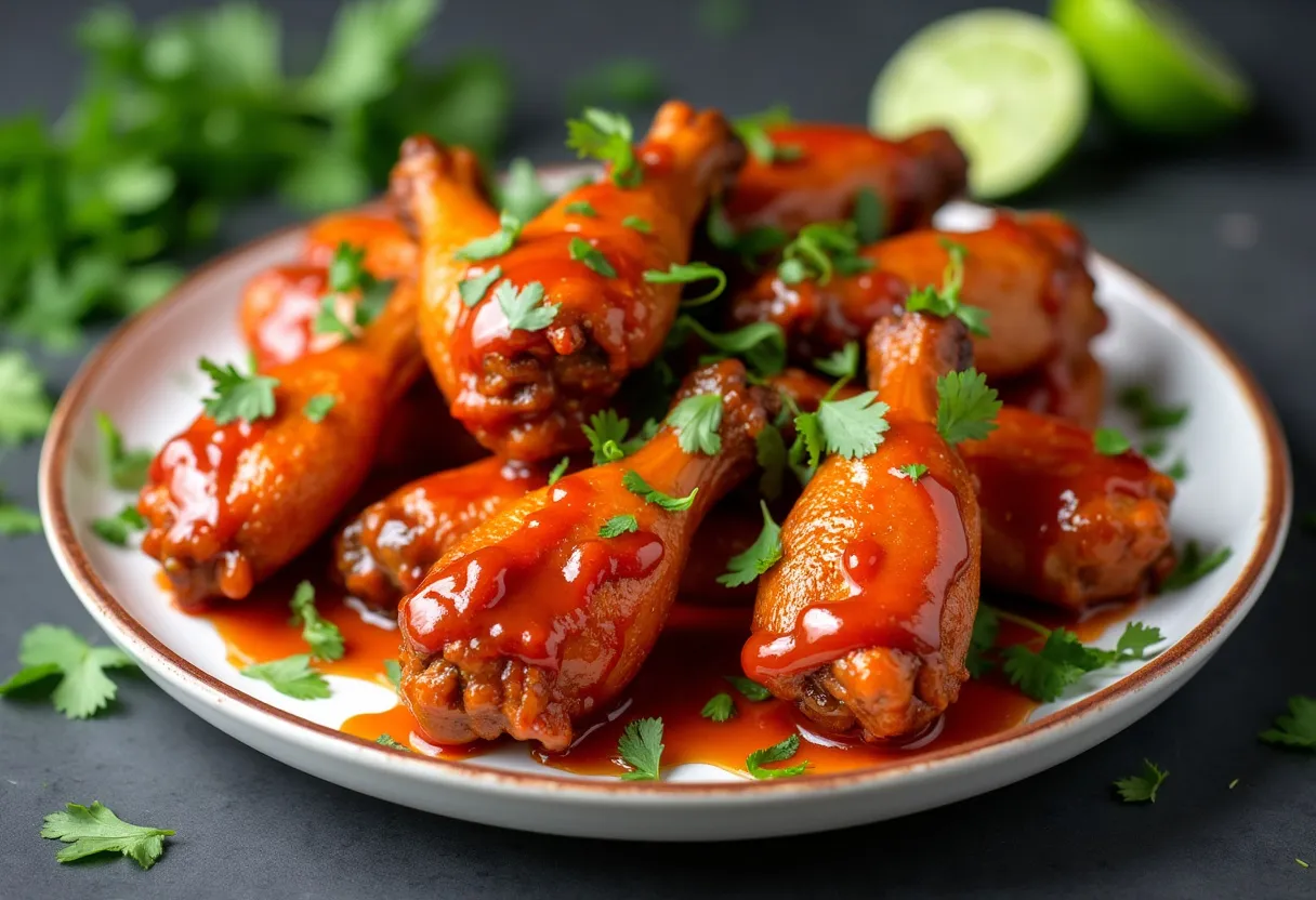 Sriracha Chicken Wings