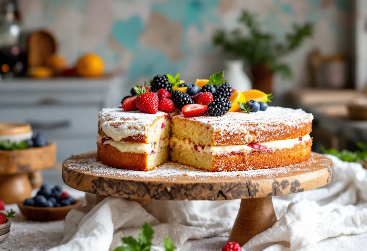 St. Helena Sponge recipe image