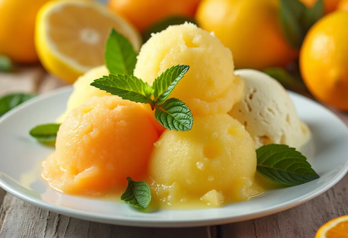 Succulent Sorbetto Siciliano recipe image