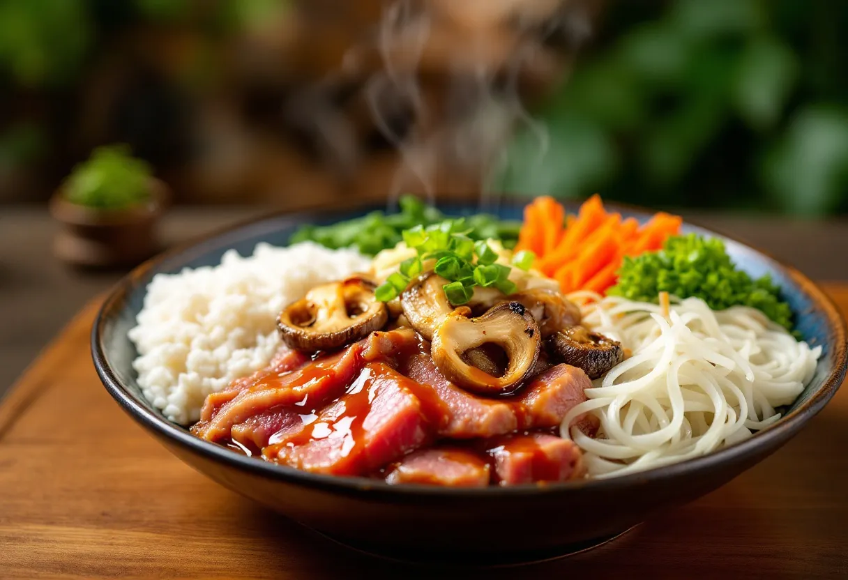 Sumibi Yaki Sukiyaki recipe image