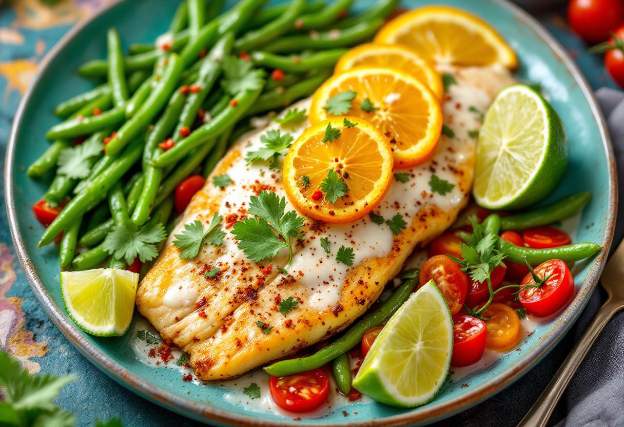 Sun-Kissed Barramundi recipe image