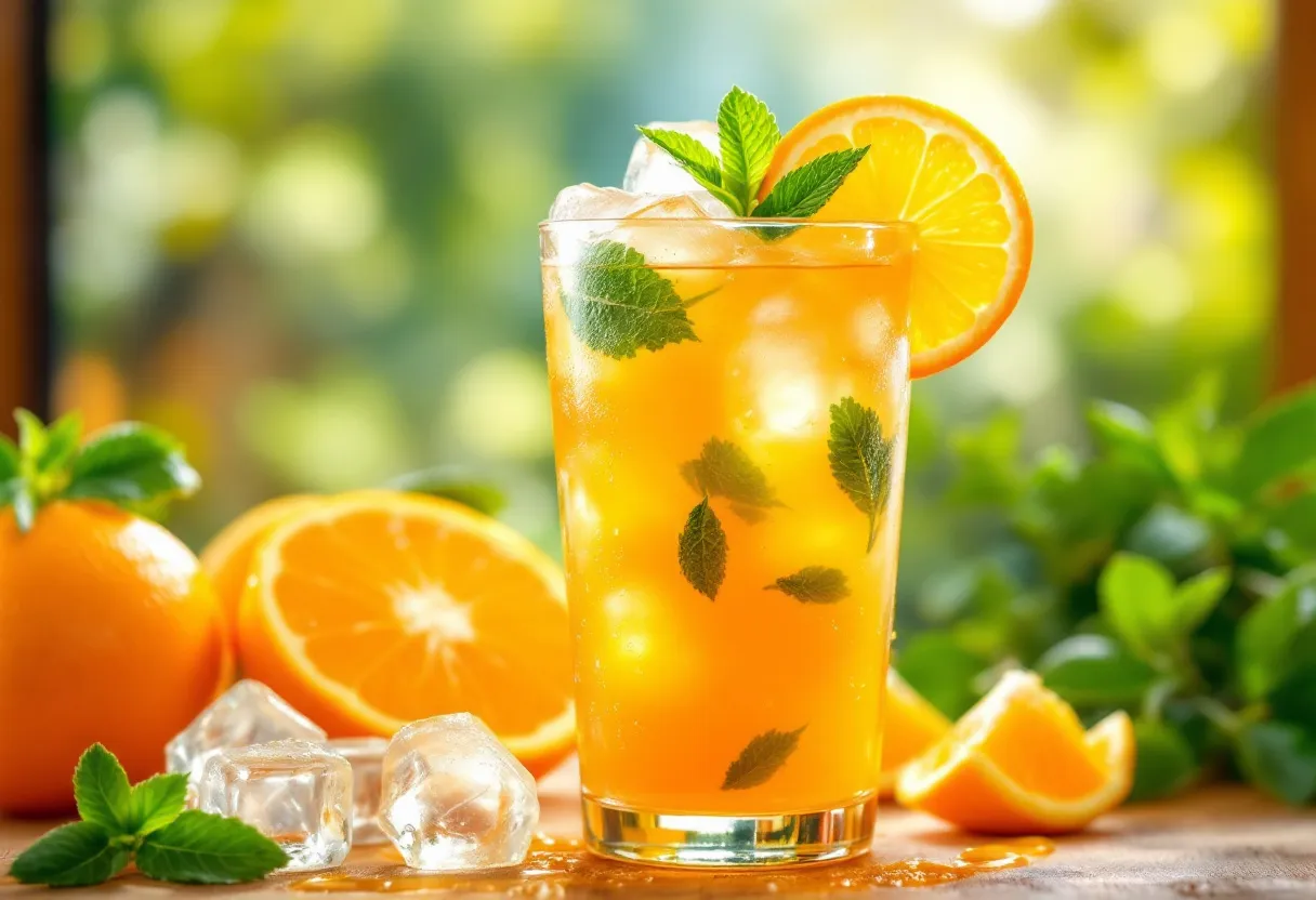 Sun-Kissed Orange Breeze recipe image